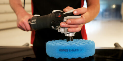 RUPES SMARTFIX – rewolucyjny system dwustronnych padów rotacyjnych. Szybsza praca, większa kontrola, zero narzędzi