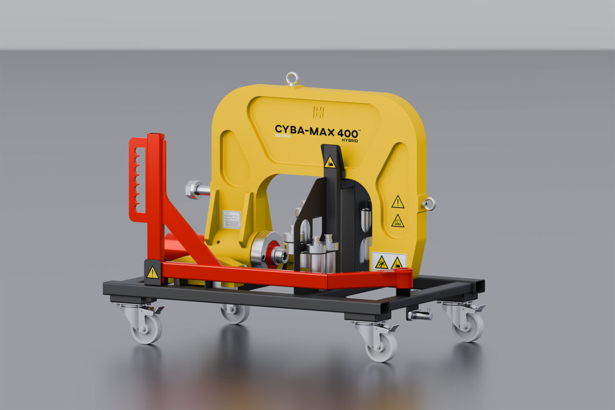 CYBA-MAX 400™ – potężna prasa hydrauliczna  w systemie HERKULES TRUCK™