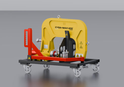 CYBA-MAX 400™ – potężna prasa hydrauliczna  w systemie HERKULES TRUCK™