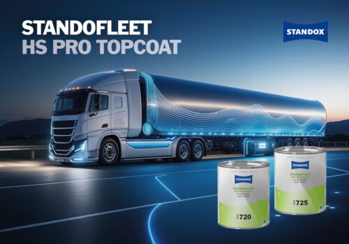 Axalta wprowadza na rynek europejski nowy lakier Standox Standofleet HS Pro Topcoat  – precyzja, wydajność i innowacja na najwyższym poziomie