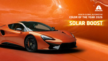 Samochodowy Kolor Roku 2026 Axalta – Solar Boost, który zmienia trendy w motoryzacji