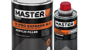 Podkład akrylowy Air Dry – V-PRO EXPRESS 4:1 | 1h do szlifowania bez wygrzewania