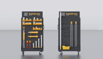 POWER KIT™ – kompletny system rozpierająco-ciągnący na mobilnym wózku