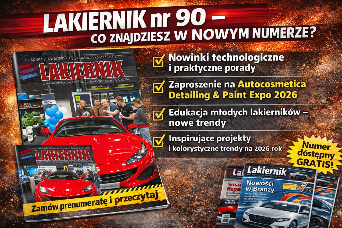 Lakiernik nr 90 – co znajdziesz w nowym numerze i dlaczego warto go przeczytać? Lakiernik nr 90 – co znajdziesz w nowym numerze i dlaczego warto go przeczytać?