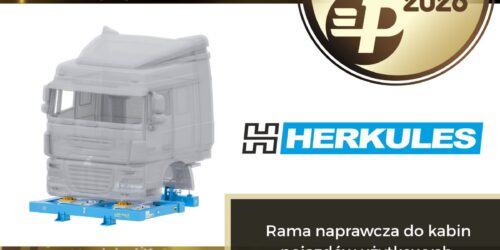 Złoty Medal MTP dla CAB-MAX HYBRID™ od Herkulesa – przełom w naprawach kabin ciężarówek!