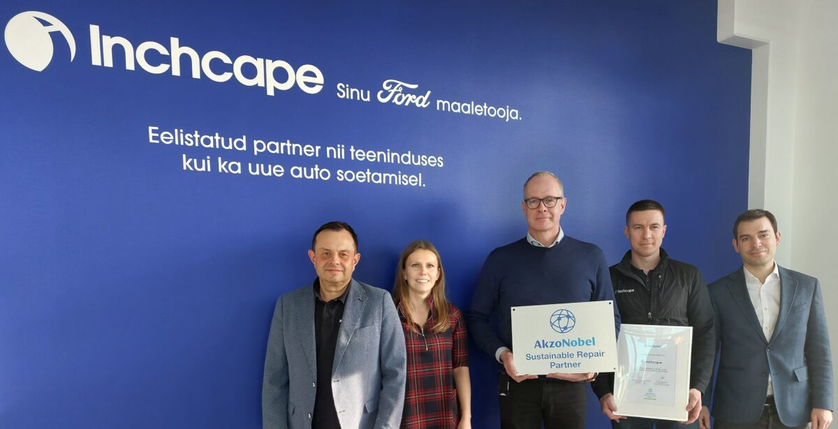 Zrównoważone naprawy samochodowe: Inchcape Estonia dołącza do programu SRN AkzoNobel