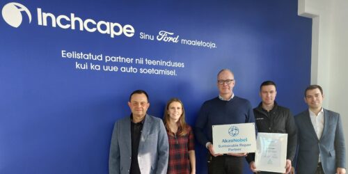 Zrównoważone naprawy samochodowe: Inchcape Estonia dołącza do programu SRN AkzoNobel