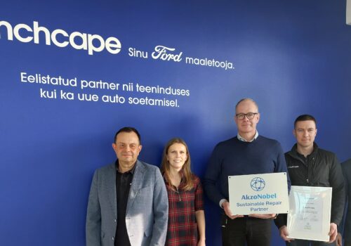 Zrównoważone naprawy samochodowe: Inchcape Estonia dołącza do programu SRN AkzoNobel Zrównoważone naprawy samochodowe: Inchcape Estonia dołącza do programu SRN AkzoNobel