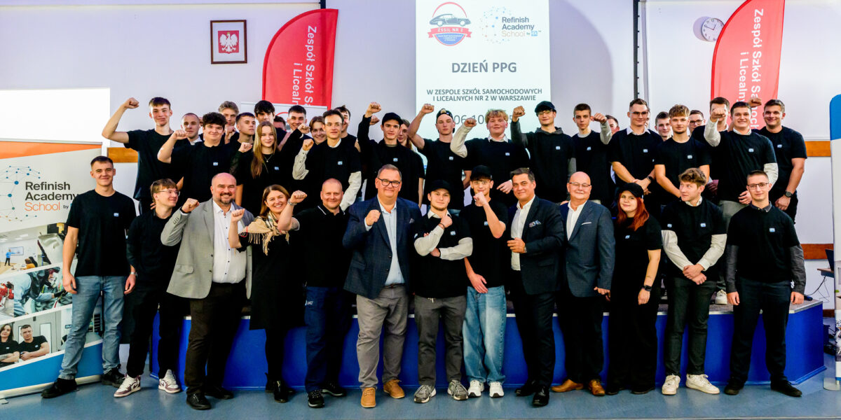 Kształcenie lakierników w praktyce. Program PPG już daje absolwentom pracę