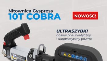 Nitownica GYS GYSPRESS 10T COBRA – szybsze i precyzyjniejsze naprawy nowoczesnych karoserii