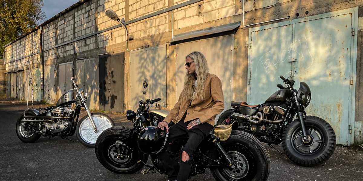 Motocykle customowe bez kompromisów. Poznaj niezwykłe projekty Agaty Roman